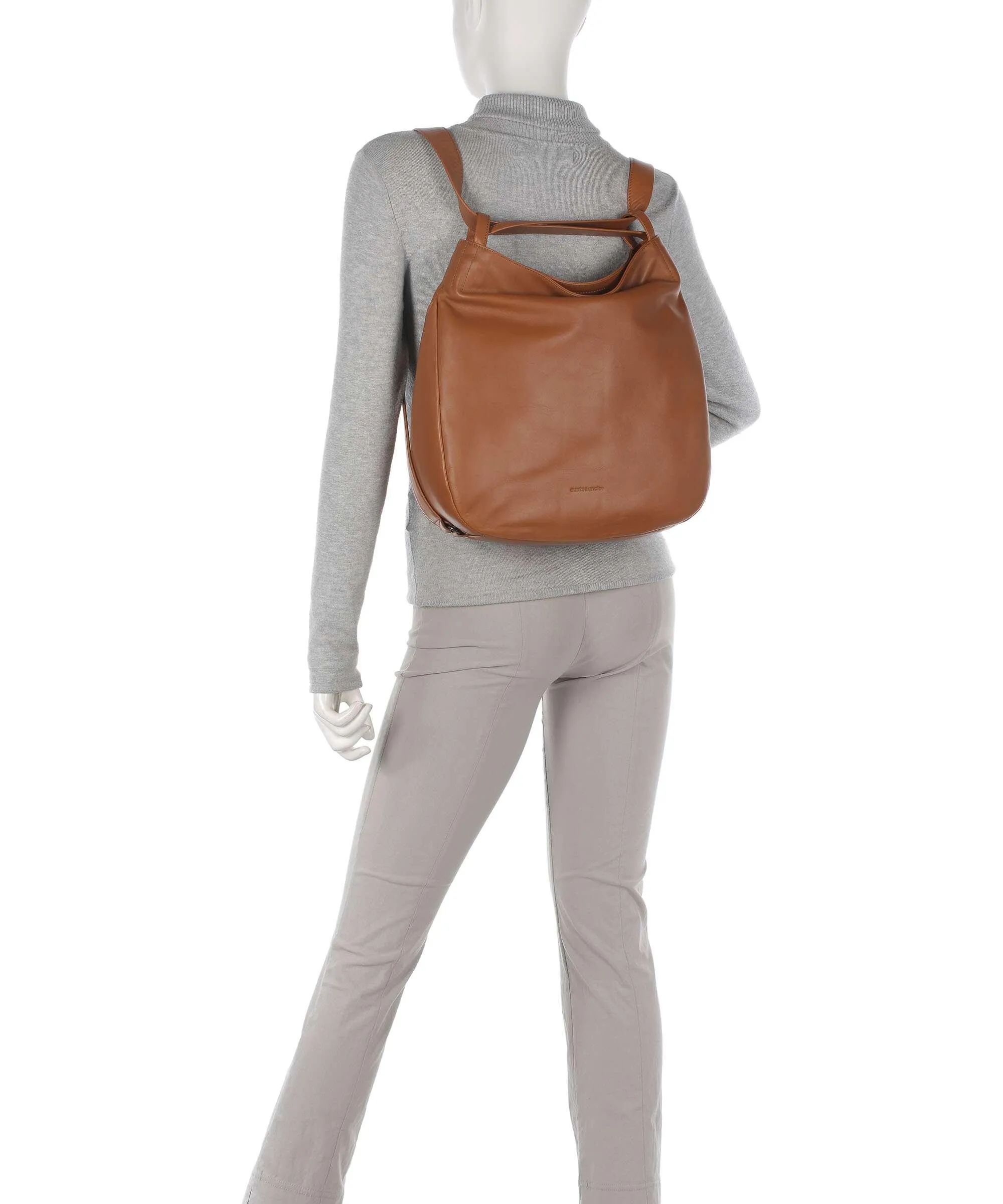  Aunts & Uncles Heavenly Meadow Pleasance Borsa a zainetto pelle di vacchetta finemente grana marrone  