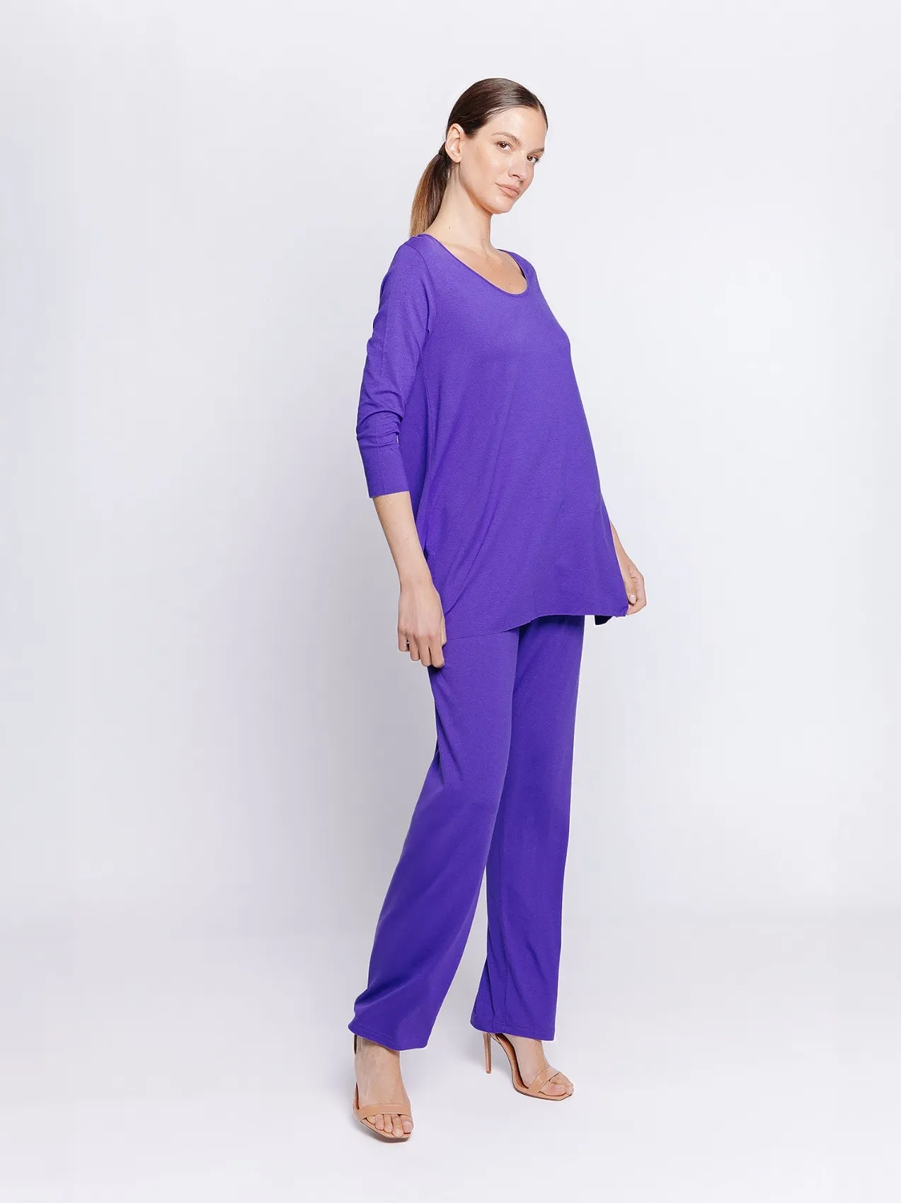 Boxy t-shirt lunga #Essential