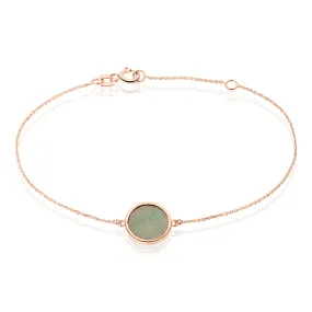 Bracciale Cerchio Beverly Oro Rosa 375/1000 Madreperla Grigio 1430752