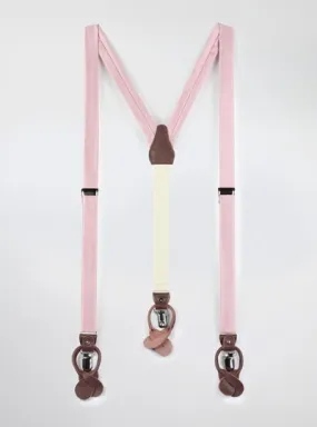 Bretelle rosa opaco