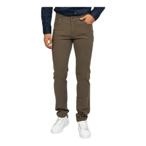 Bugatti Pantaloni Uomo 5 Tasche Autunno-Inverno Art.46344-3923 col.60 Marrone