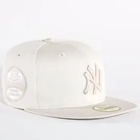 Cappellino 59Fifty Corona Bianca NY 60435038 Beige