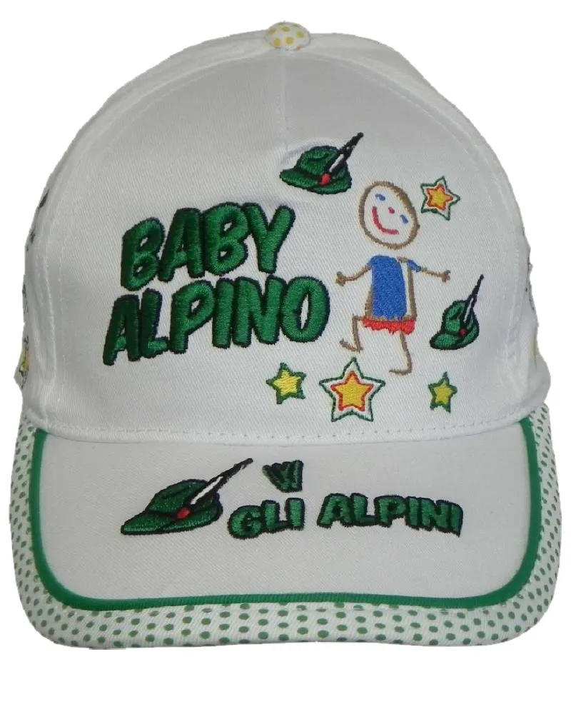 Cappellino Con Visiera Baby alpino W Gli Alpini PS 06029