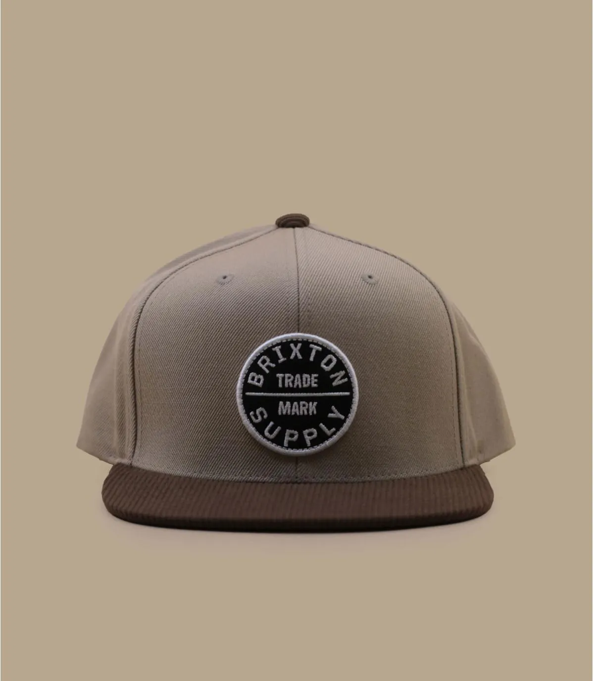 Cappellino snapback marrone beige  Oath III Snapback khaki sepia     