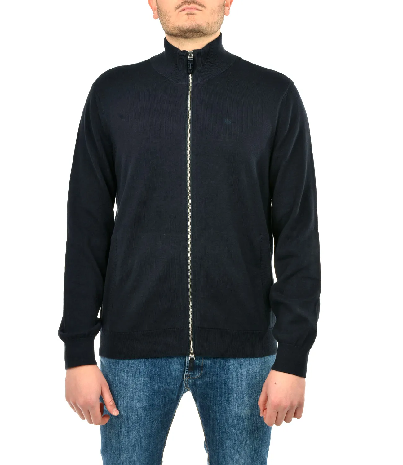 Cardigan zip leggero