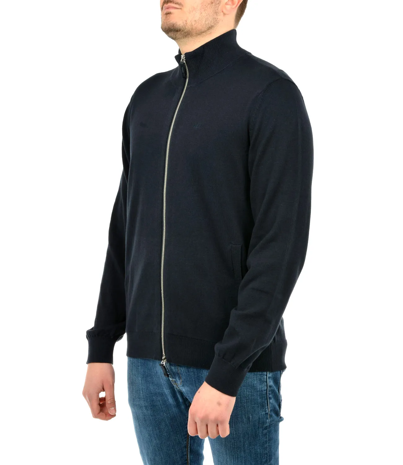 Cardigan zip leggero