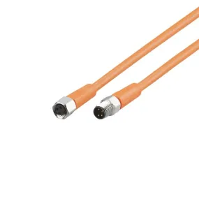 Cavo sensore/attuatore ifm electronic 3 cond. M8 Maschio / M8 Femmina, L. 2m