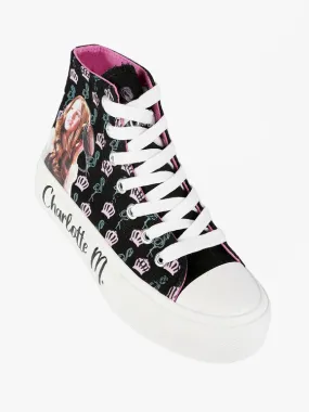 Charlotte Baskets montantes pour filles en toile