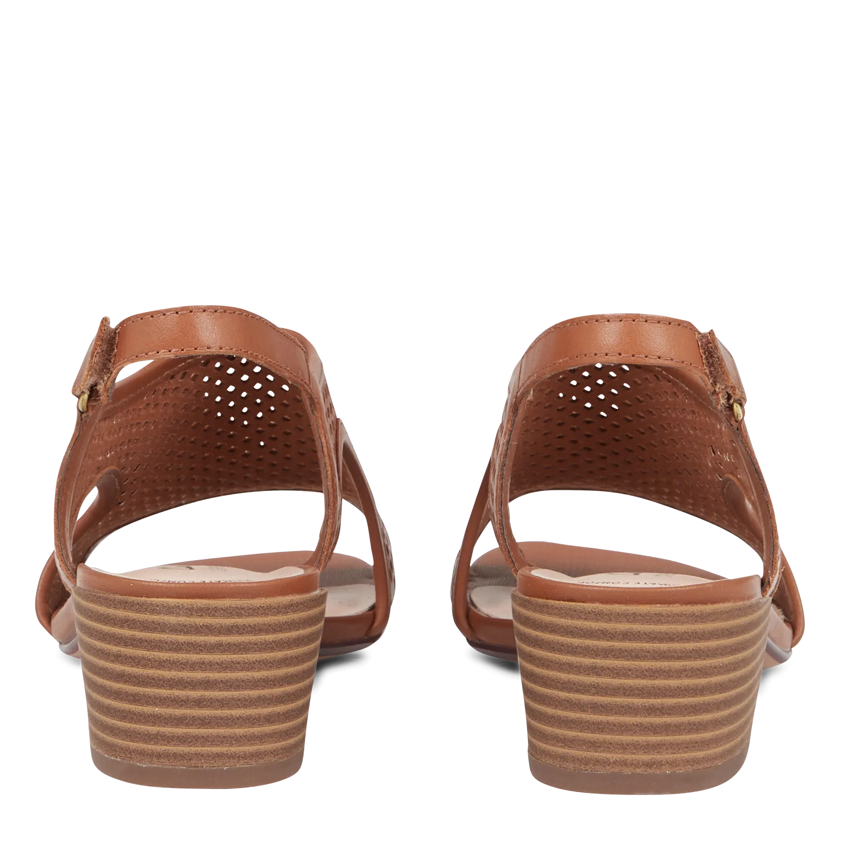  CLARKS   CAROLEIGH STAR - Sandali alti in pelle con tacco | Marrone