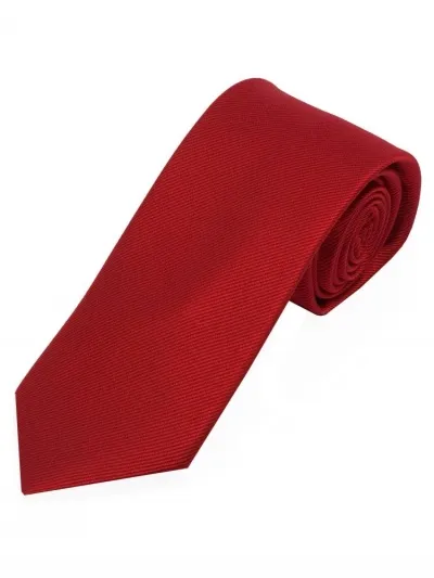 Cravatta da uomo monocromatica linea struttura rosso