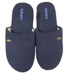 DE FONSECA - art. DE.ROMA TOP PM00 -pantofola da uomo - colore blu