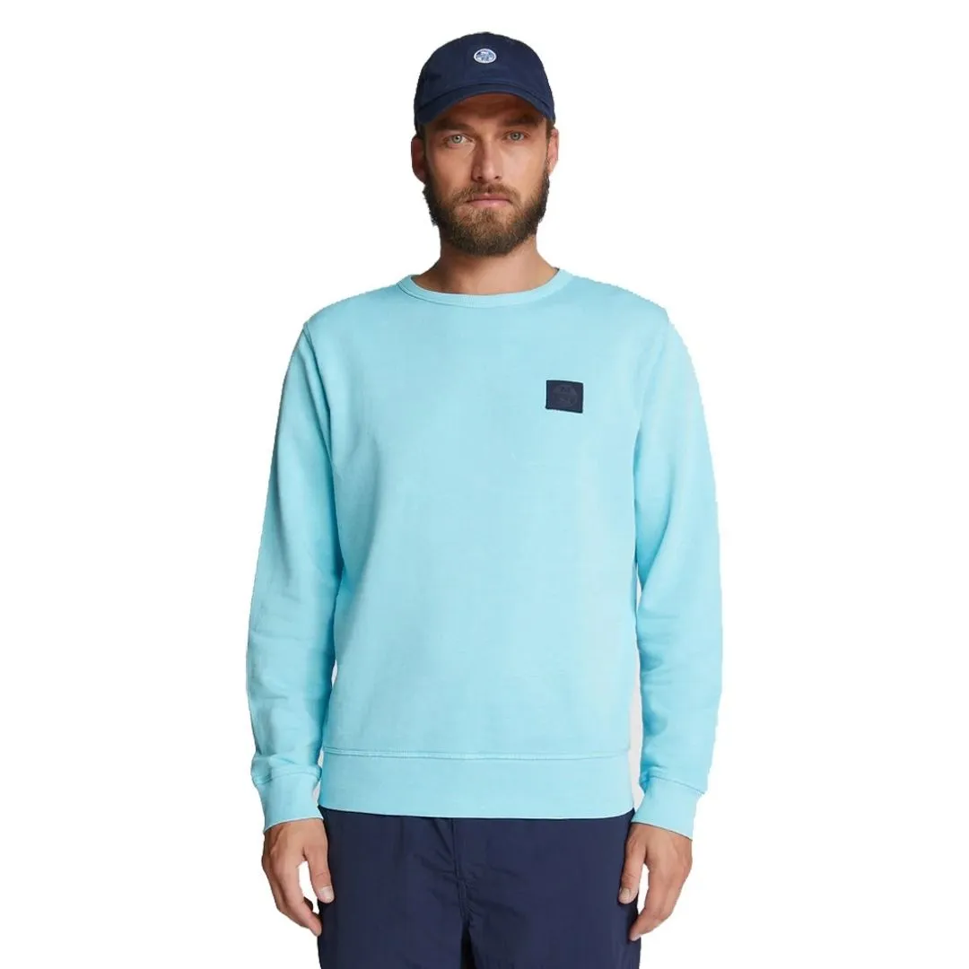 Felpa da uomo North Sails colore azzurro