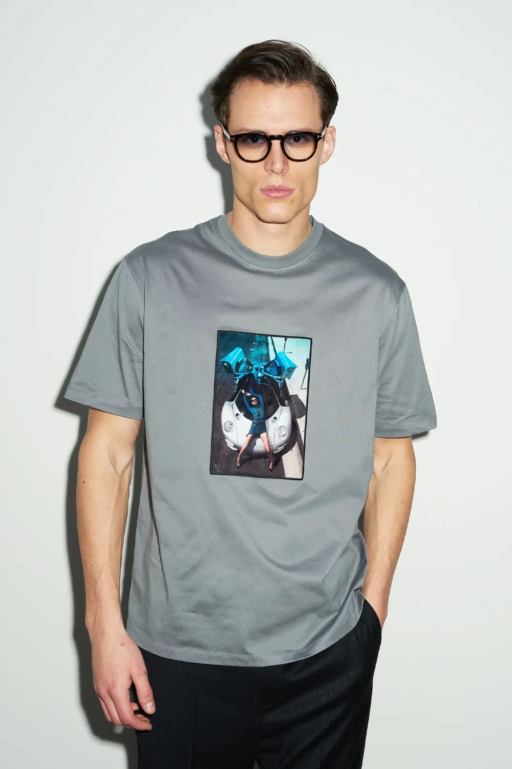 Gullwing T-Shirt Light Grey