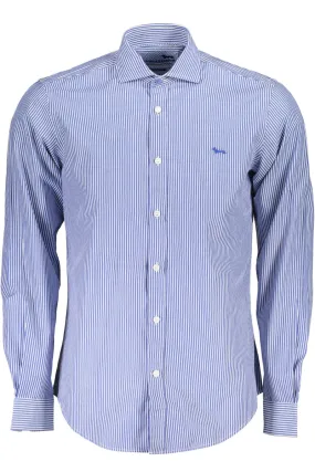 HARMONT & BLAINE CAMICIA MANICHE LUNGHE UOMO BLU