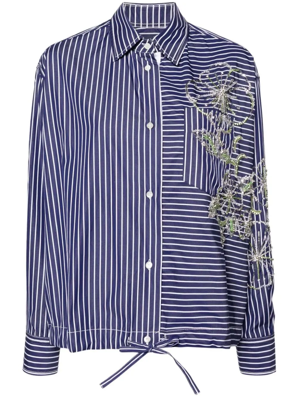 `Hibiscus` Embroidery Shirt