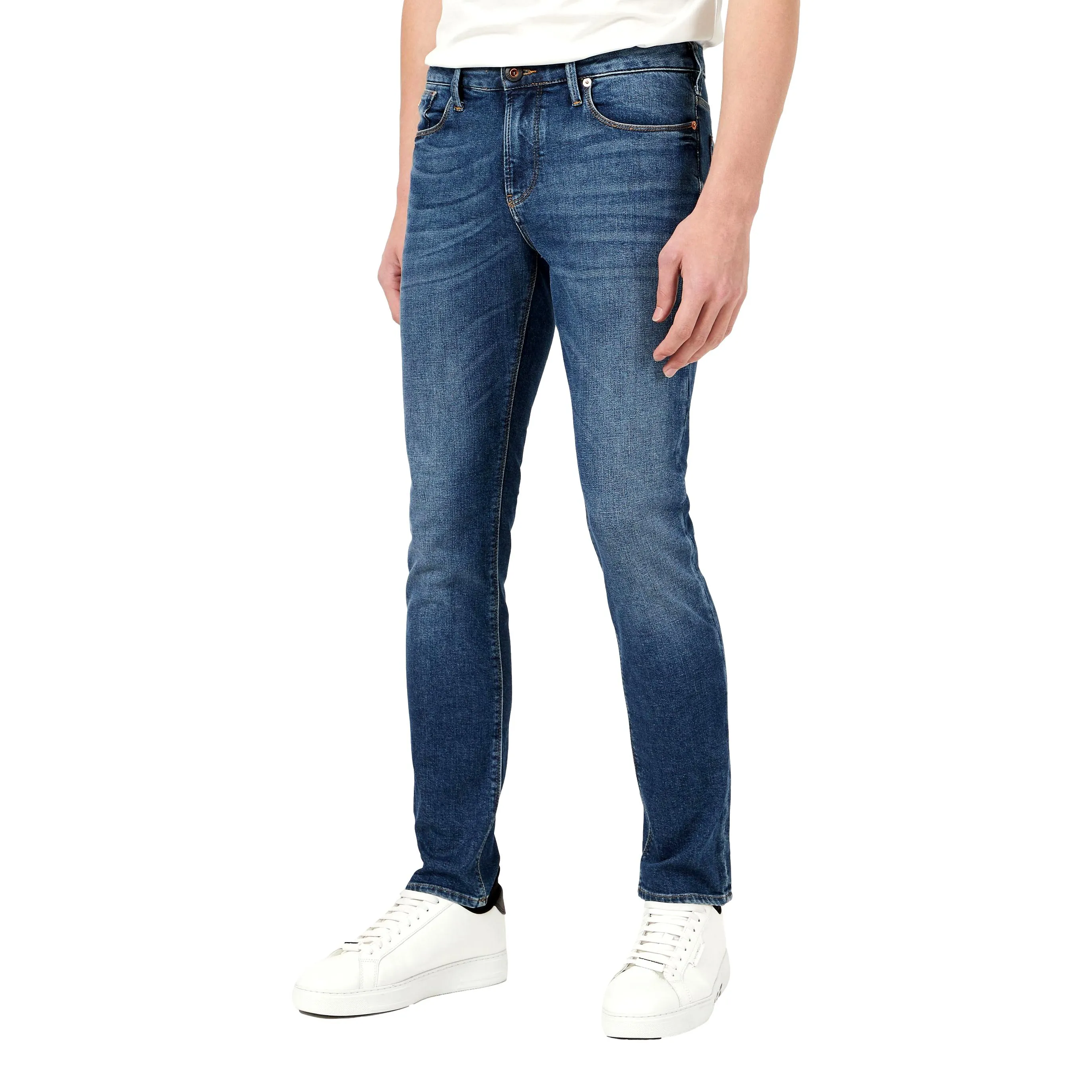 Jeans J06 slim fit in denim washed