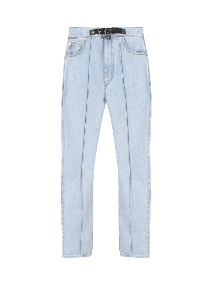 JEANS SLIM CON DETTAGLIO LUCCHETTO
