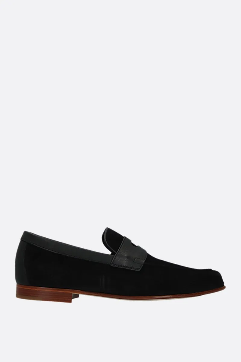 JOHN LOBB mocassino Hendra in suede