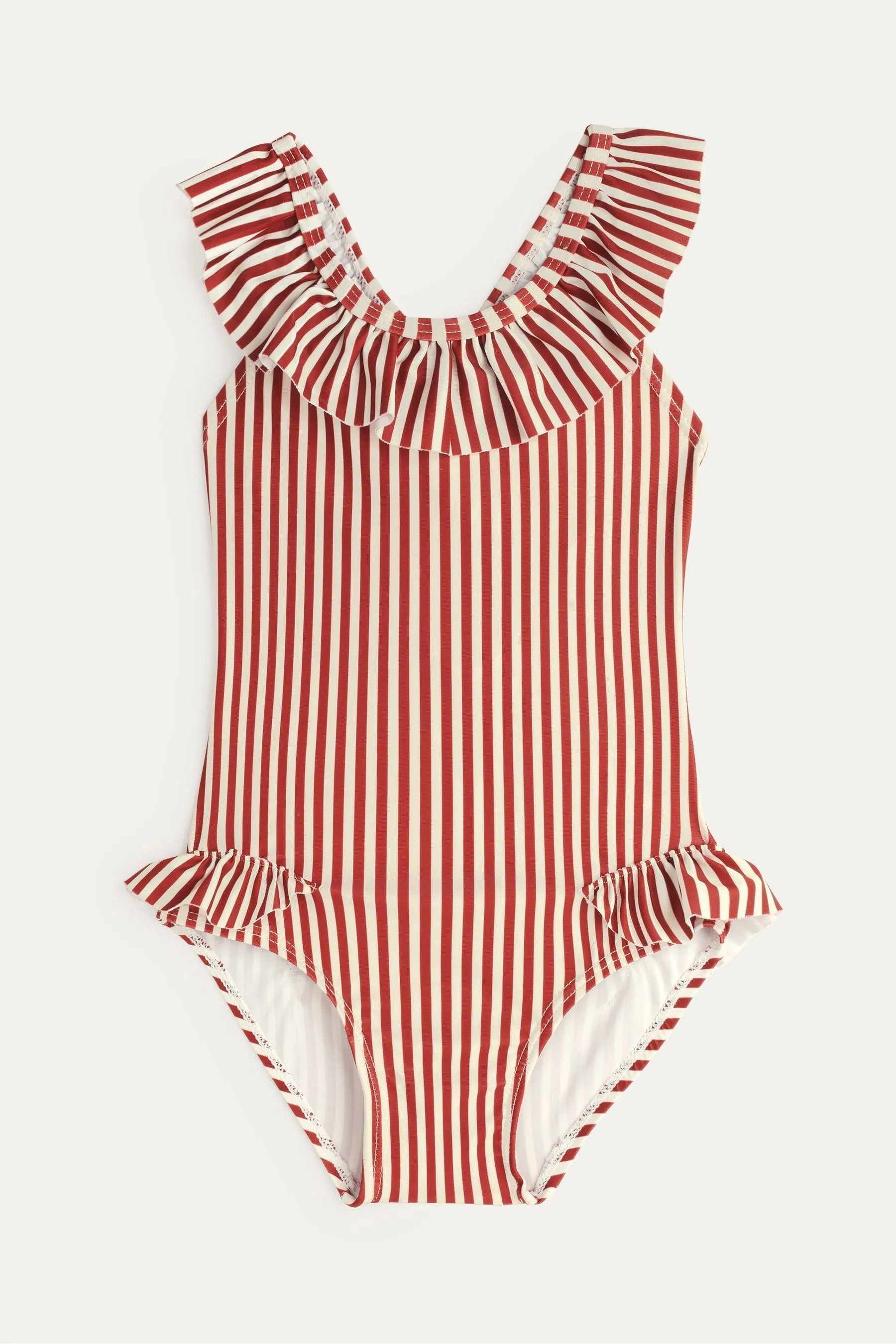 KIDLY - Costume da bagno con volant    