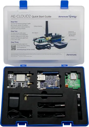 Kit di sviluppo Synergy AE-CLOUD2 4G/LTE IoT Cellular Renesas Electronics, CPU ARM Cortex M4