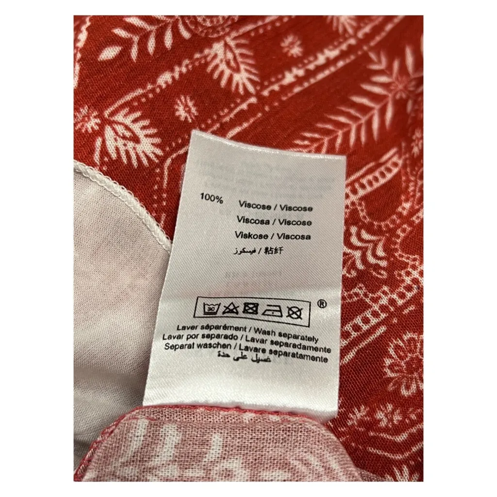 LA FEE MARABOUTEE blusa donna fantasia rosso/bianco FF-TO-BENNY-B MADE IN ITALY