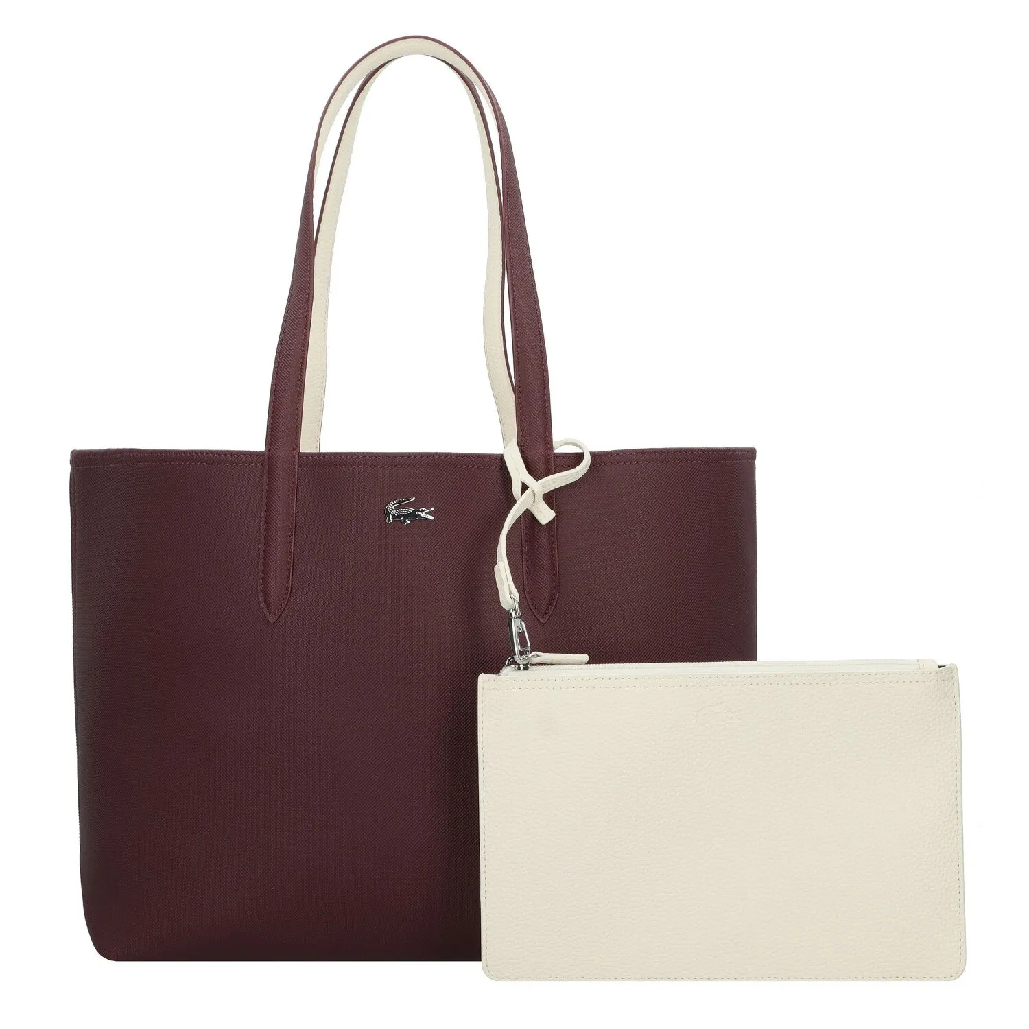 Lacoste Anna borsa reversibile 34,5 cm