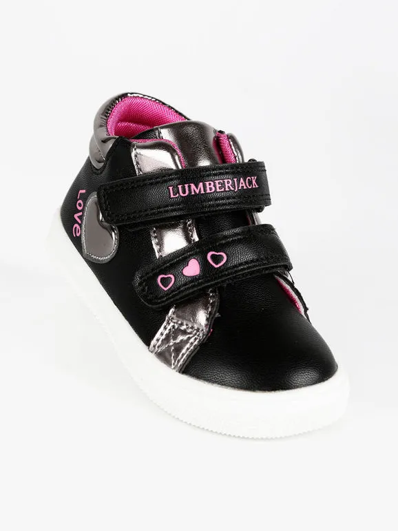 Lumberjack Moby  Baskets petite fille avec larmes