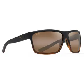 Maui Jim - Alenuihaha - Marrone Scuro Bronzo - Occhiali da Sole Polarizzati a Mascherina - Maui Jim Eyewear