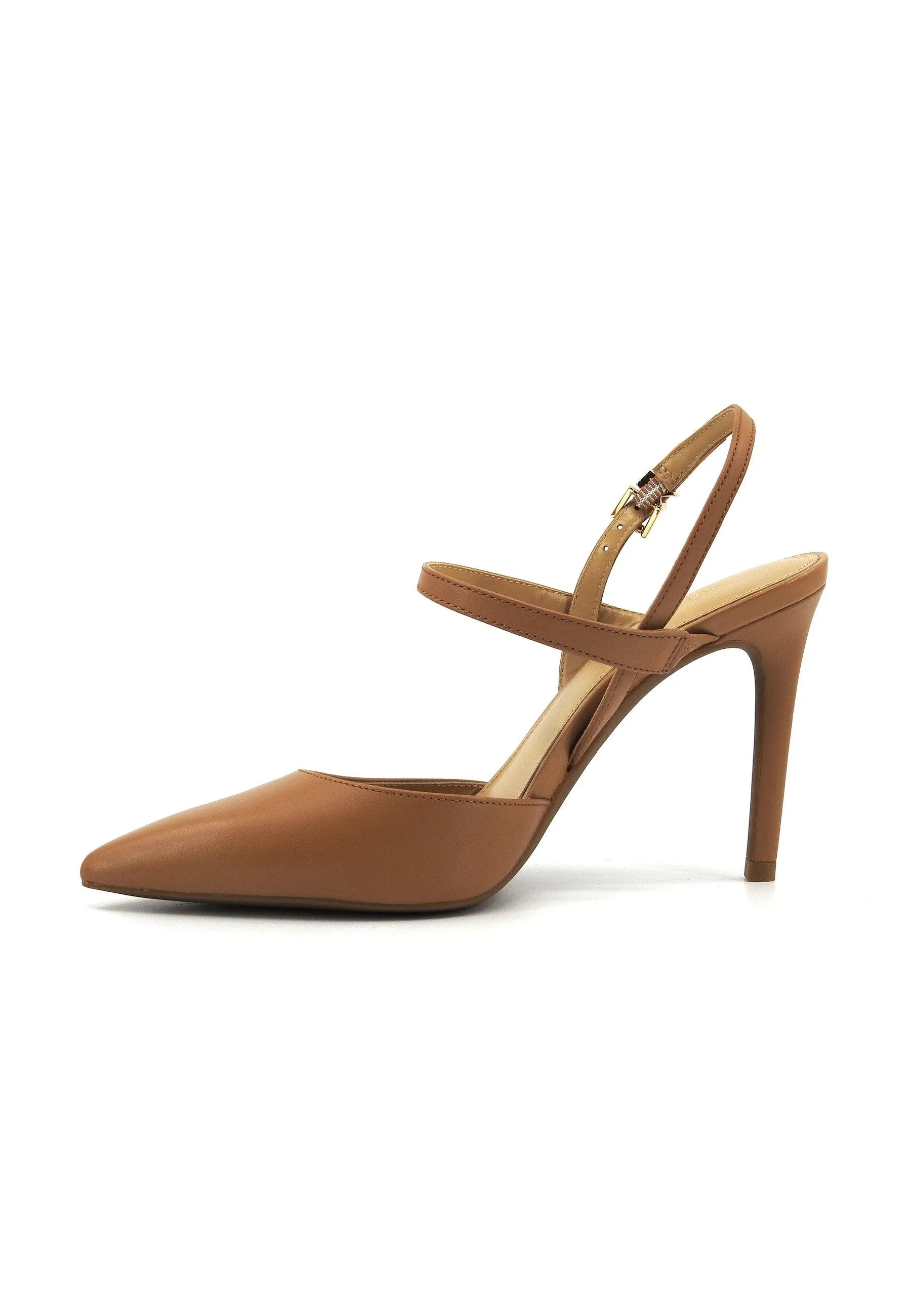 MICHAEL KORS Ava Flex Pump Sandalo Tacco Donna Pale Peanut 40R4AVHP1L