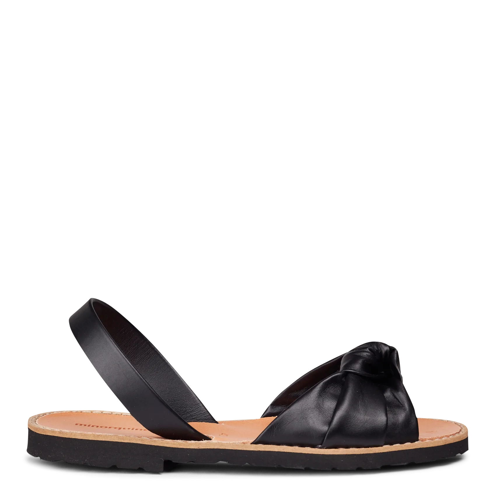  MINORQUINES   AVARCA - Sandali BAHIA in pelle | Nero