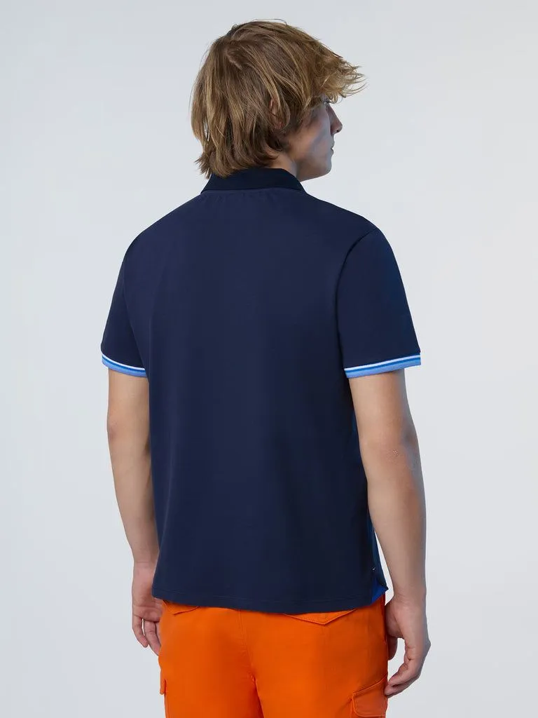 North Sails Polo Con Dettagli A Righe