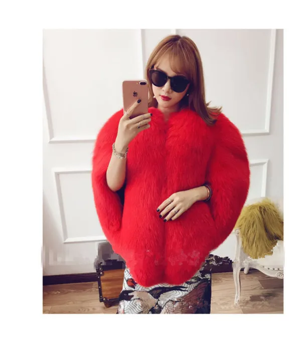 Pelliccia cuore rosso