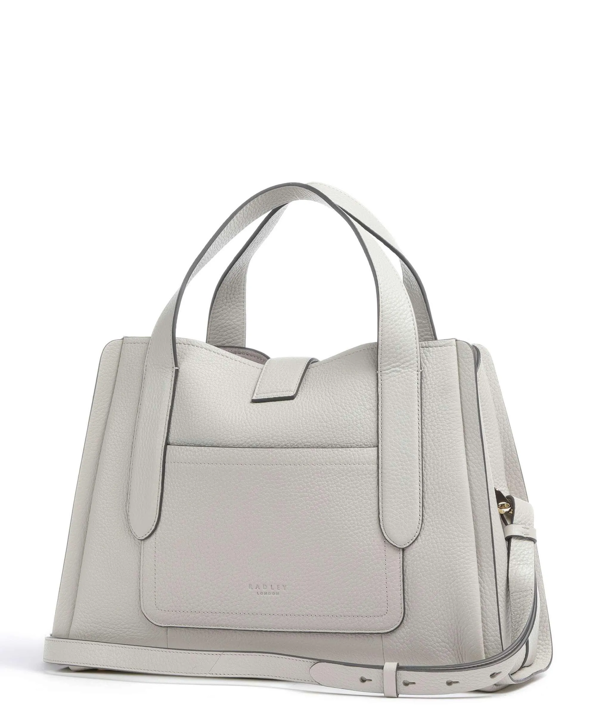  Radley London Sloane Street Borsa a mano pelle a grana fine avorio  