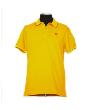 REFRIGIWEAR polo uomo colore arancio 3 bottoni cotone T21201