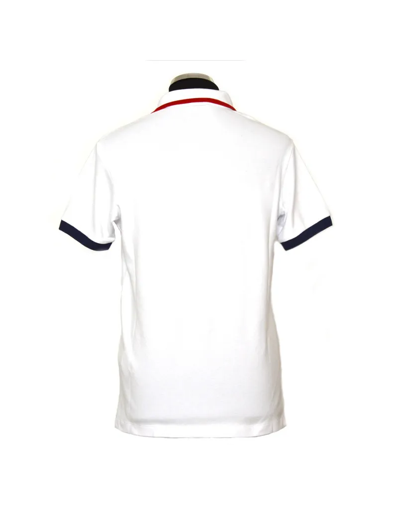 REFRIGIWEAR polo uomo colore bianco 3 bottoni cotone T20300