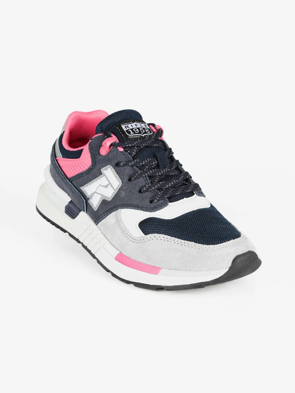 Rifle KELLY MIX 023806  Baskets femme en daim
