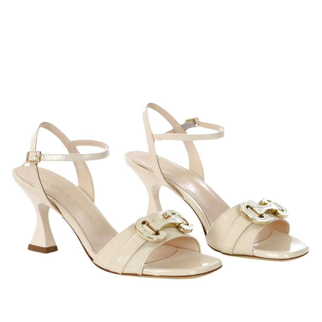 ROSARIO D'ANNA - Sandalo con morsetto ornamentale