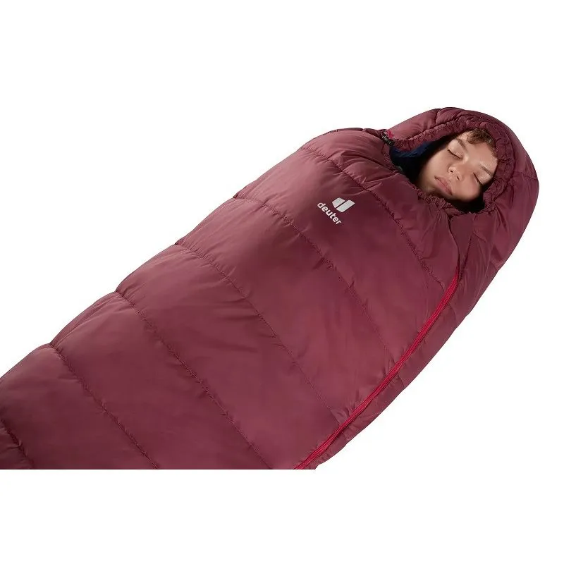 Sacco a pelo Deuter Starlight (marrone-navy) bambini