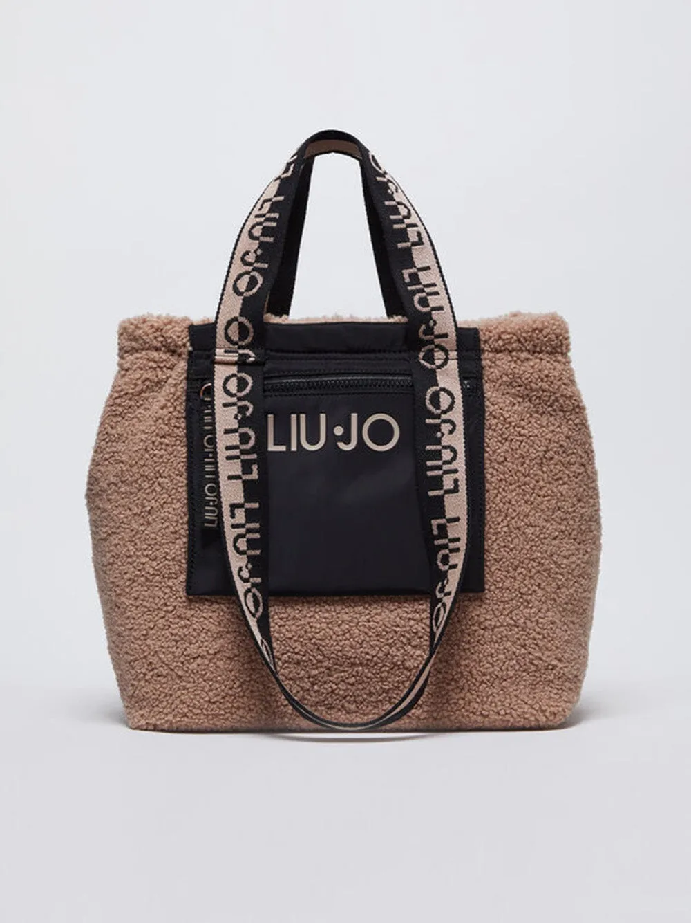 Shopping Bag Liu Jo Sport in teddy cammello TF4117-E002161219