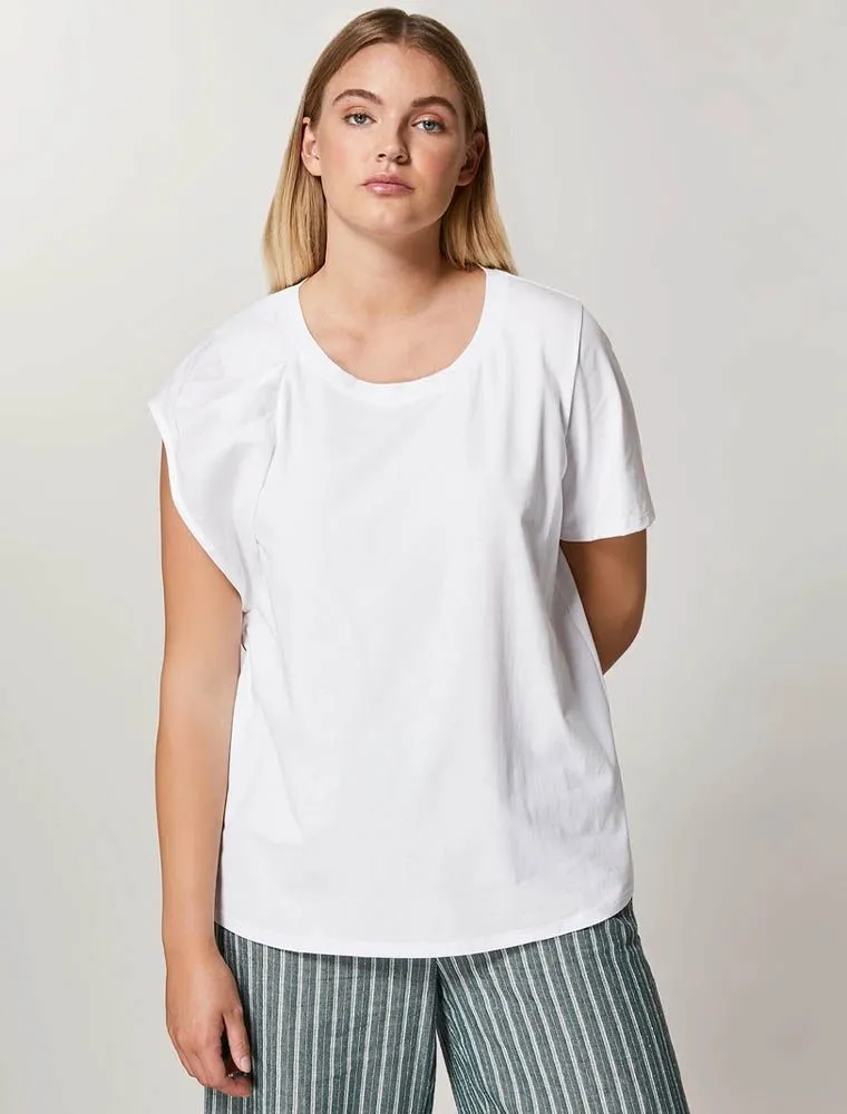 T-shirt Manica Corta Persona - Bianco