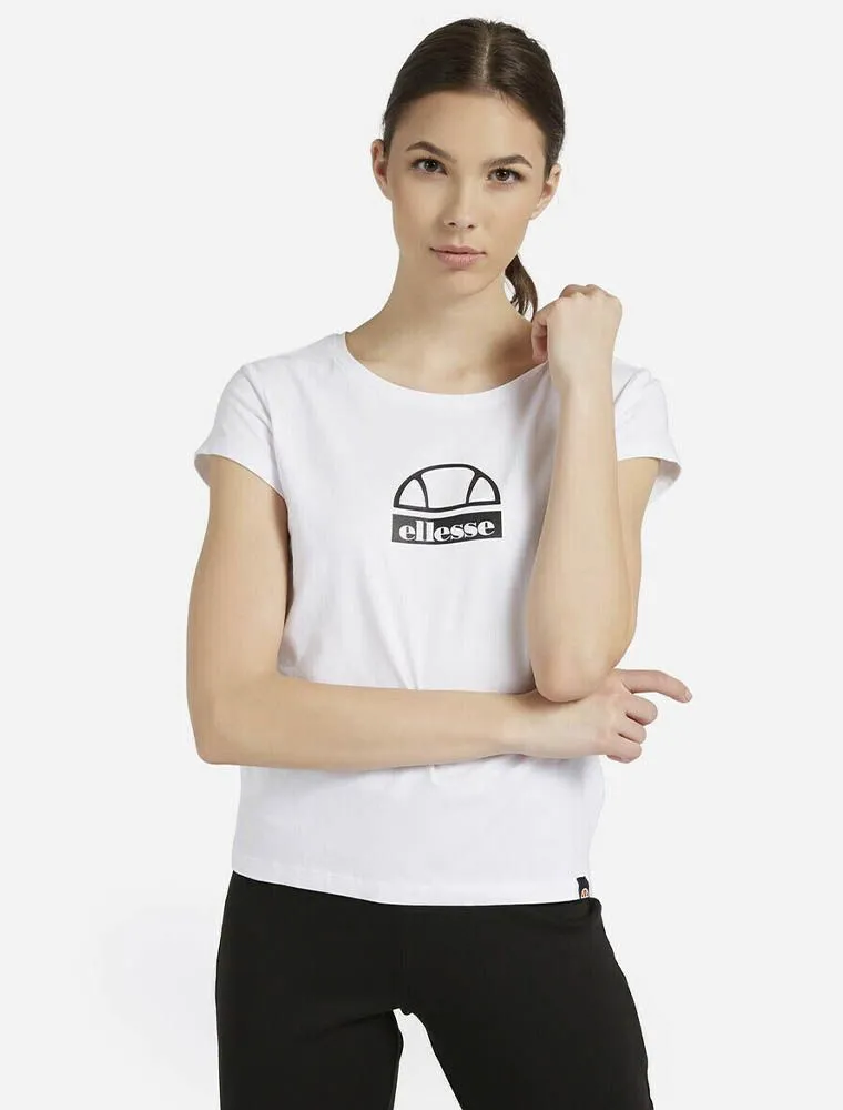 T-shirt Manica Corta Sportiva Ellesse - Bianco