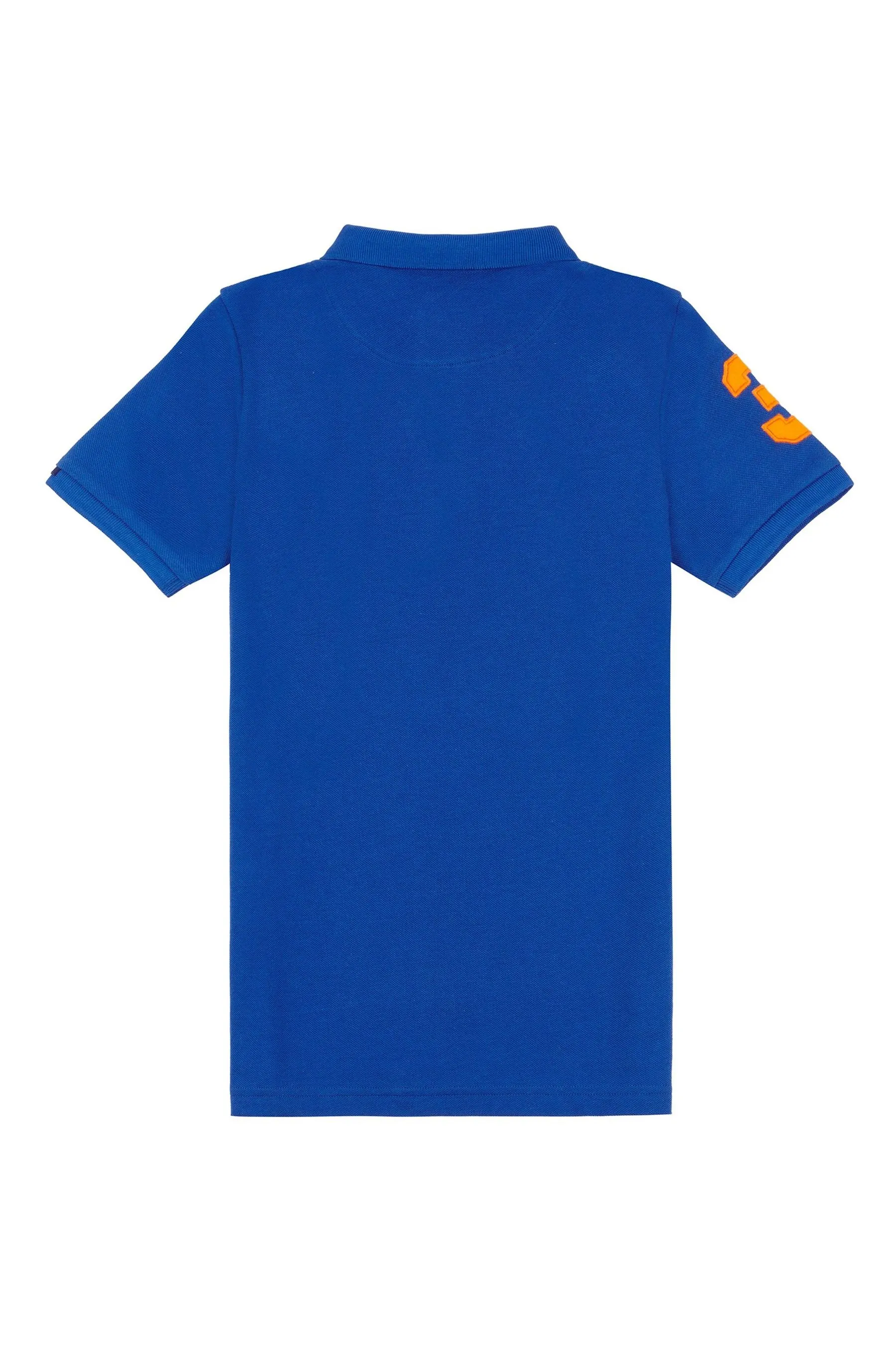 U.S. Polo Assn. Boys Player 3 Pique Polo Shirt    